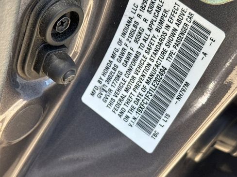 Certified 2020 Honda Civic EX image 28