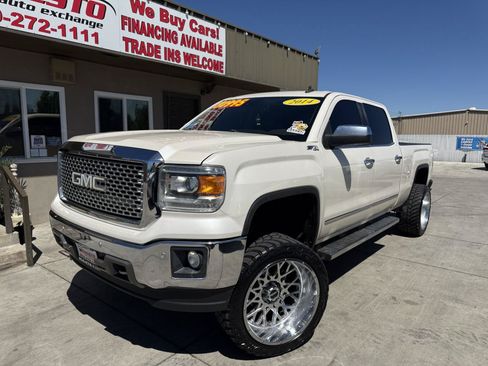 Used 2014 GMC Sierra 1500 SLT w/ SLT Crew Cab Value Package AWD/4WD image 7