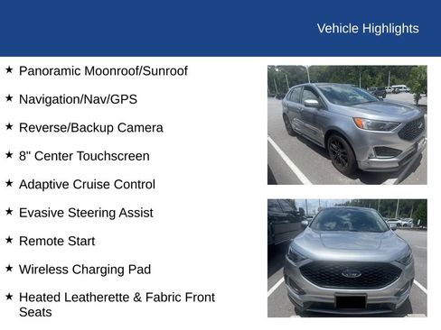 Used 2020 Ford Edge ST-Line w/ Cold Weather Package FWD image 7