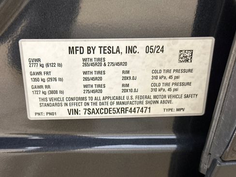 Used 2024 Tesla Model X AWD/4WD image 28
