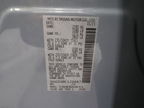 Used 2023 Nissan Murano SL image 33