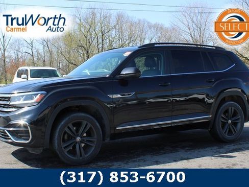 Used 2021 Volkswagen Atlas SE w/ Towing Package image 1