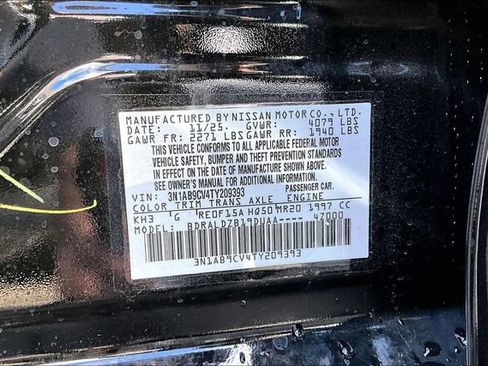 New 2026 Nissan Sentra SV image 13