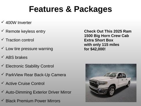 Used 2025 RAM 1500 Big Horn image 8