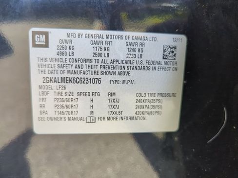 Used 2012 GMC Terrain SLE FWD image 25