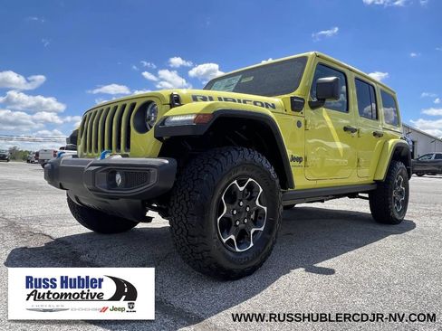 New 2023 Jeep Wrangler Unlimited Rubicon 4xe w/ Cold Weather Group image 1
