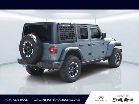 Used 2024 Jeep Wrangler Unlimited Rubicon 4xe w/ Technology Group image 6