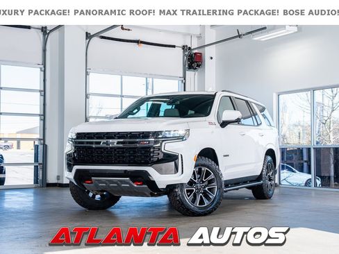 Used 2021 Chevrolet Tahoe Z71 w/ Luxury Package image 1