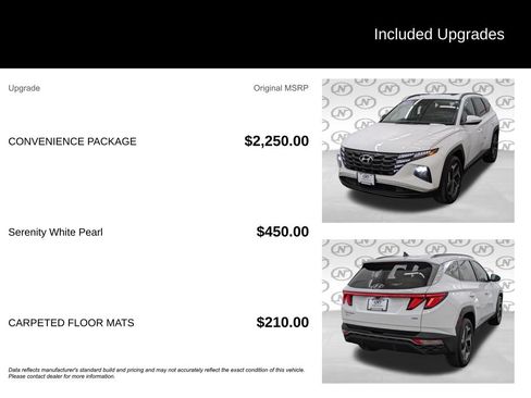Used 2023 Hyundai Tucson SEL w/ Convenience Package AWD/4WD image 3