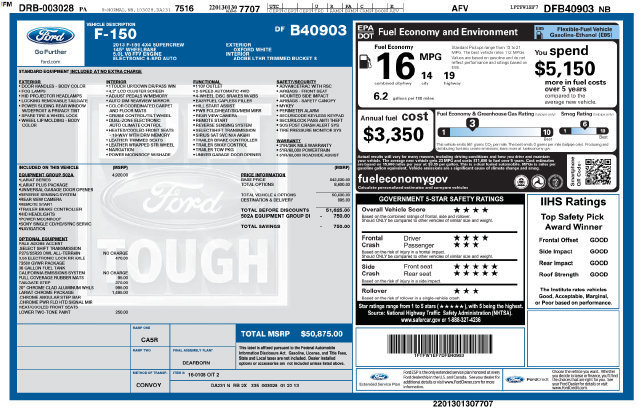 Used 2013 Ford F150 Lariat w/ Luxury Equipment Group AWD/4WD image 3