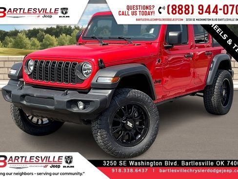 New 2025 Jeep Wrangler Sport S image 1