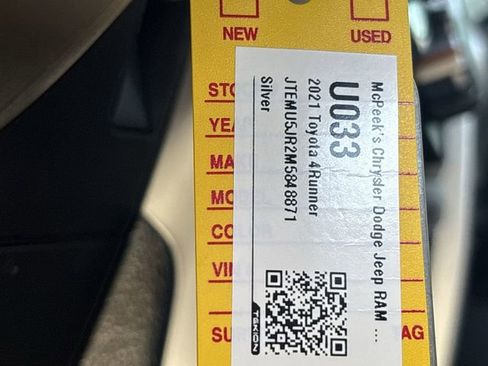 Used 2021 Toyota 4Runner SR5 image 34