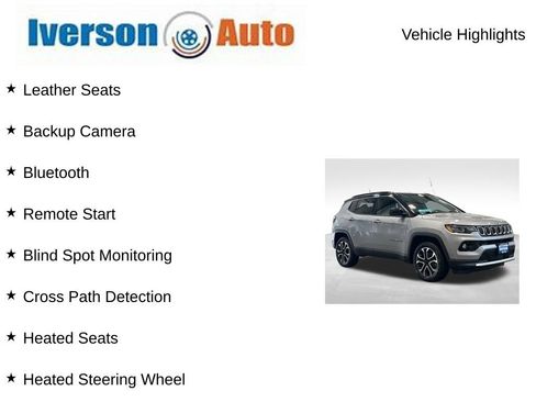 Used 2023 Jeep Compass Limited AWD/4WD image 2