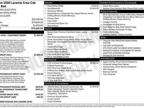Used 2020 RAM 2500 Laramie AWD/4WD image 35