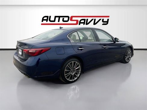 Used 2021 INFINITI Q50 Red Sport 400 w/ Cargo Package image 7
