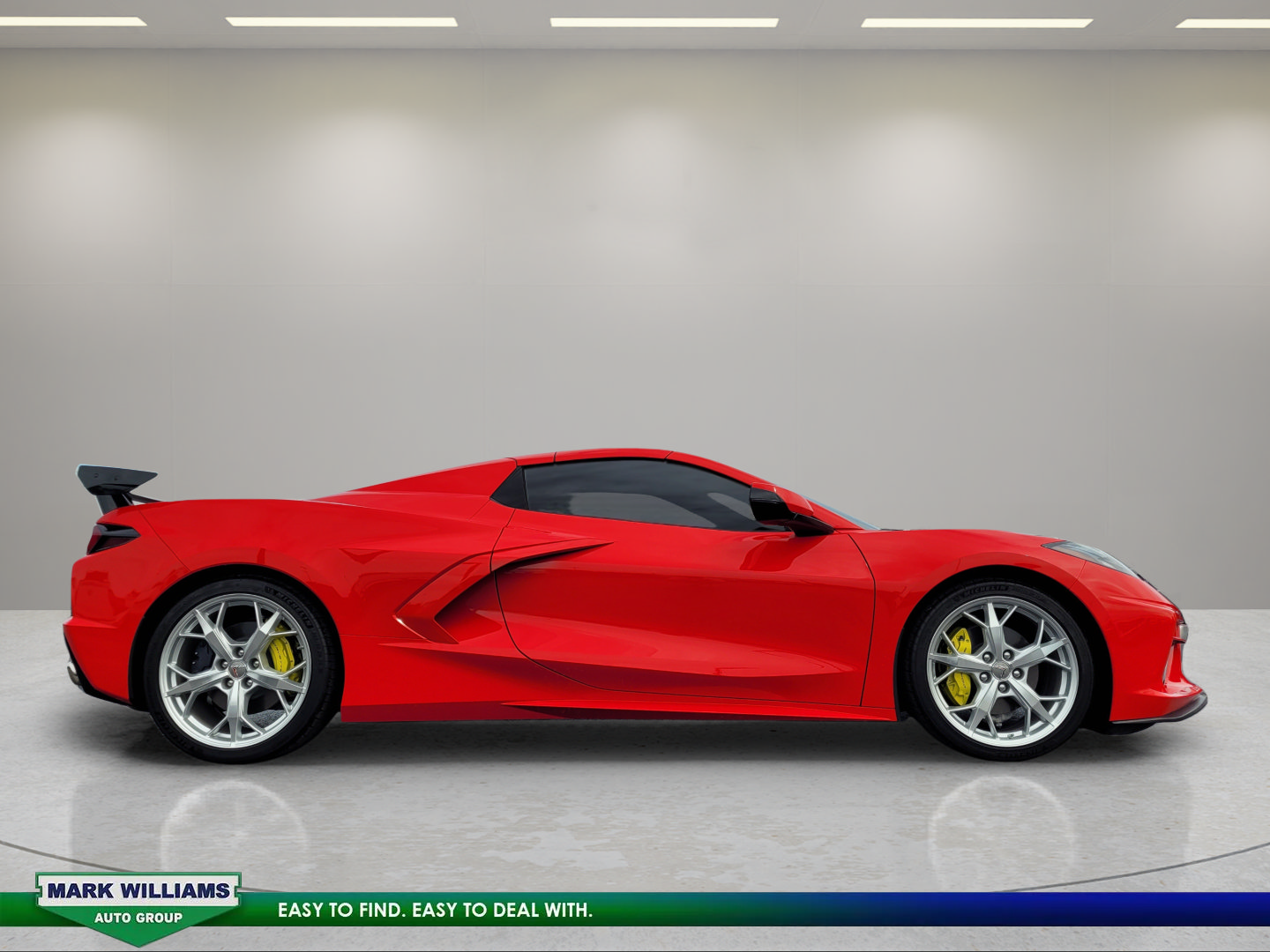 Used 2023 Chevrolet Corvette Stingray Preferred Conv w/ Chrome Exterior Badge Package RWD image 2