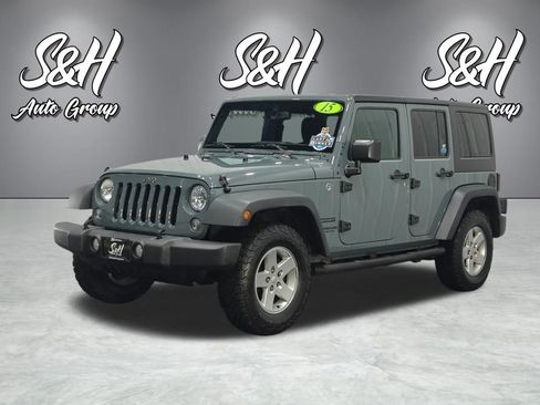Used 2015 Jeep Wrangler Unlimited Sport w/ Quick Order Package 24S AWD/4WD image 12