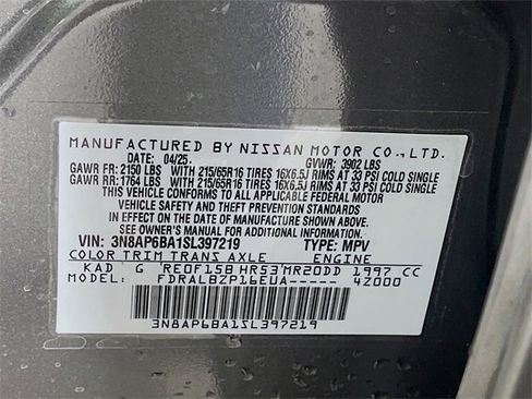 Used 2025 Nissan Kicks S image 31