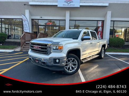 Used 2015 GMC Sierra 1500 SLT w/ SLT Crew Cab Value Package image 1