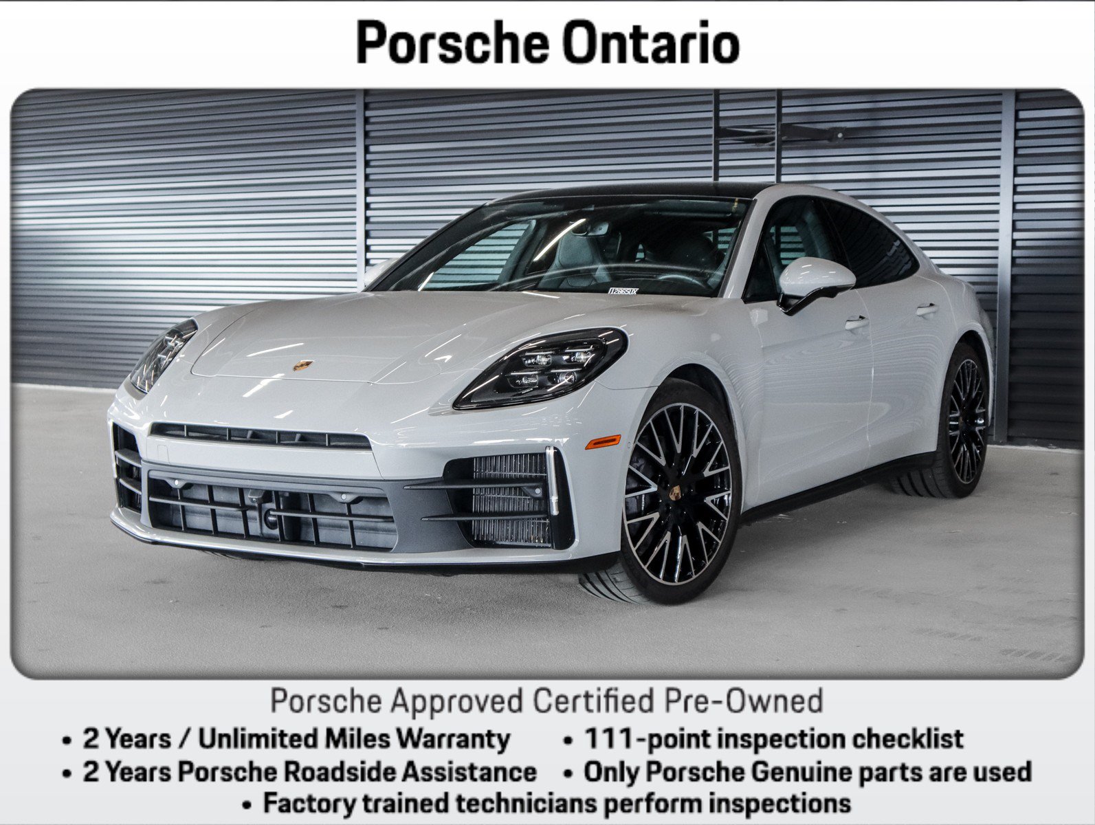 Certified 2024 Porsche Panamera RWD image 1