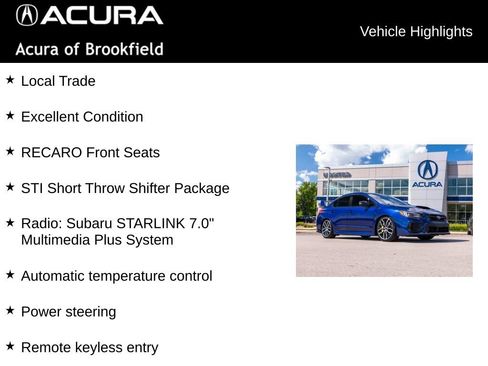 Used 2021 Subaru WRX STI AWD/4WD image 4