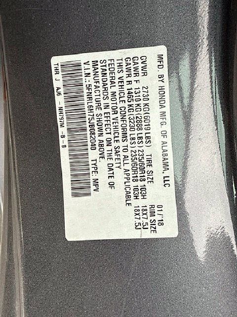 Used 2018 Honda Odyssey EX-L image 9