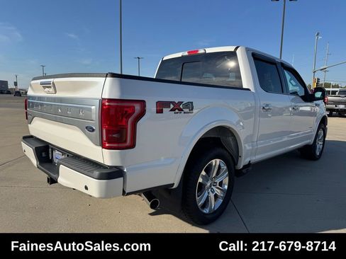 Used 2015 Ford F150 Platinum w/ Equipment Group 701A Luxury image 24