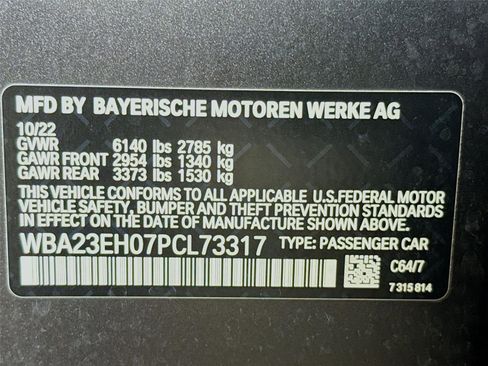 Used 2023 BMW 740i w/ Executive Package RWD image 35