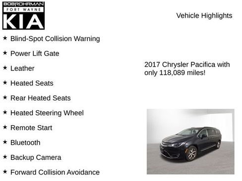 Used 2017 Chrysler Pacifica Touring-L Plus w/ Advanced Safetytec Group image 8