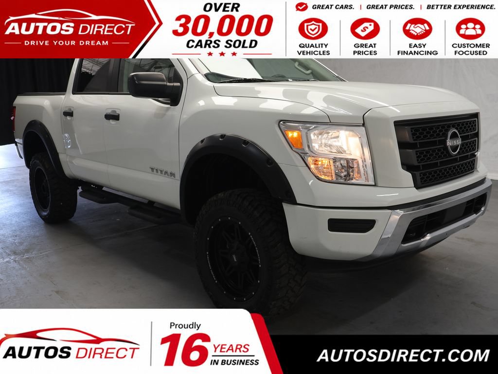 Used 2024 Nissan Titan SV w/ Accessory Utility Package AWD/4WD image 1
