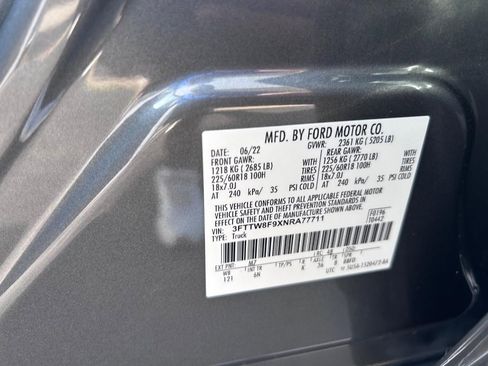 Used 2022 Ford Maverick Lariat w/ Equipment Group 500A Standard image 22