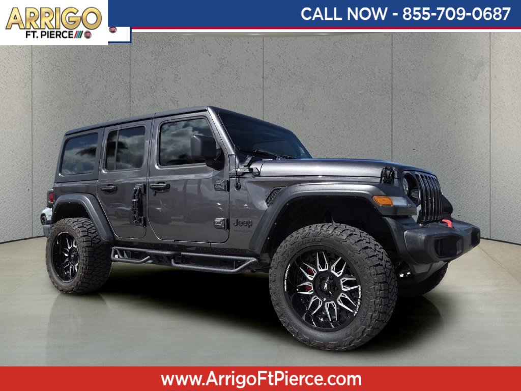 Used 2021 Jeep Wrangler Unlimited Sport AWD/4WD image 1
