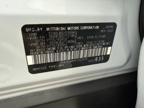 Used 2023 Mitsubishi Outlander SE FWD image 55
