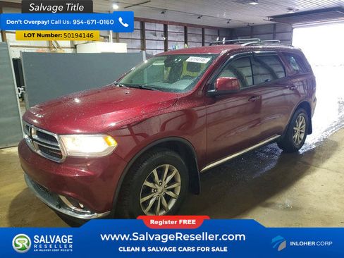 Used 2017 Dodge Durango SXT w/ Quick Order Package 23B AWD/4WD image 1