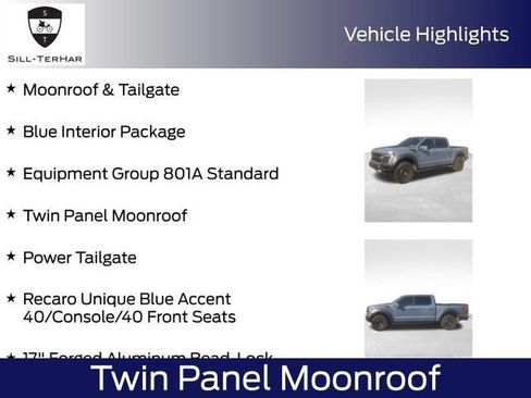 Certified 2023 Ford F150 Raptor w/ Blue Interior Package AWD/4WD image 7