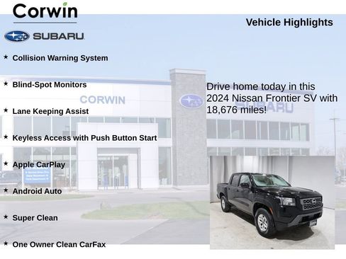 Used 2024 Nissan Frontier SV image 6