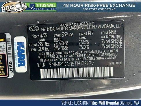 New 2026 Hyundai Santa Fe SE image 71