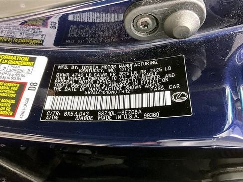 Used 2022 Lexus ES 350 w/ Premium Package FWD image 33