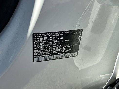 Used 2019 Volkswagen Atlas SE w/ Towing Package FWD image 33