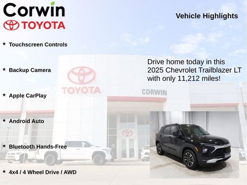 Used 2025 Chevrolet TrailBlazer LT image 6