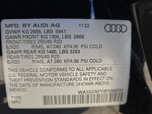 Used 2023 Audi Q5 e Premium w/ Convenience Package AWD/4WD image 38