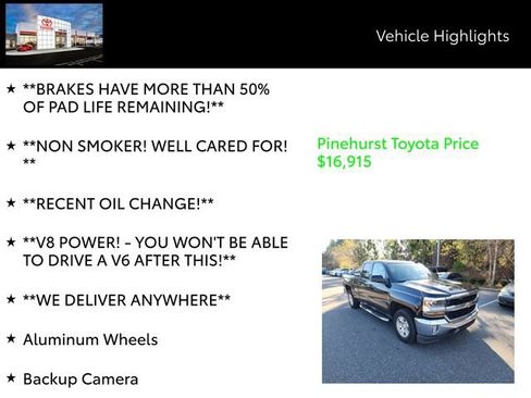 Used 2016 Chevrolet Silverado 1500 LT w/ All Star Edition image 13