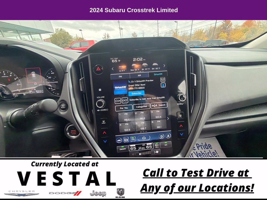Used 2024 Subaru Crosstrek 2.5i Limited AWD/4WD image 38