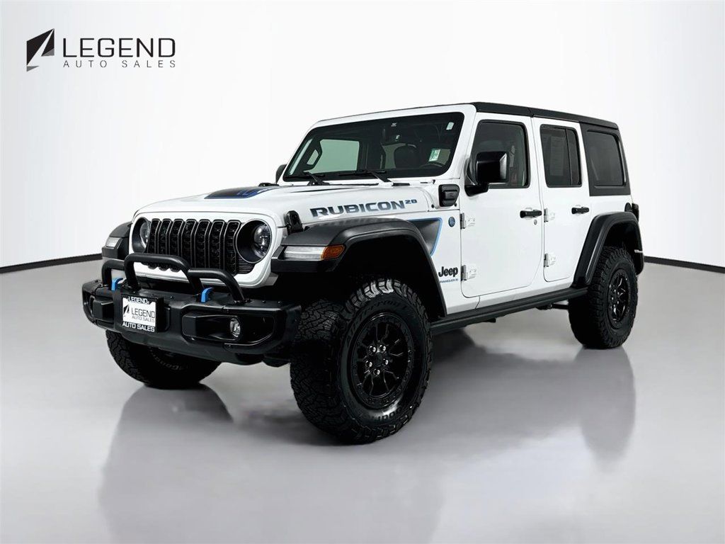 Used 2023 Jeep Wrangler Unlimited Rubicon 4xe AWD/4WD image 1