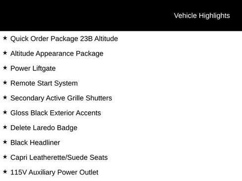 Used 2023 Jeep Grand Cherokee Altitude AWD/4WD image 4