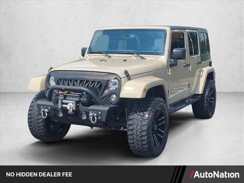 Used 2017 Jeep Wrangler Unlimited Sahara w/ Connectivity Group AWD/4WD image 1