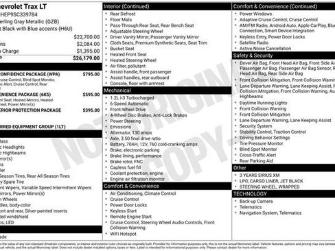 New 2025 Chevrolet Trax LT w/ Driver Confidence Package FWD image 4