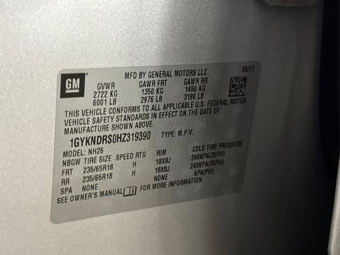 Used 2017 Cadillac XT5 Luxury w/ Driver Awareness Package image 12