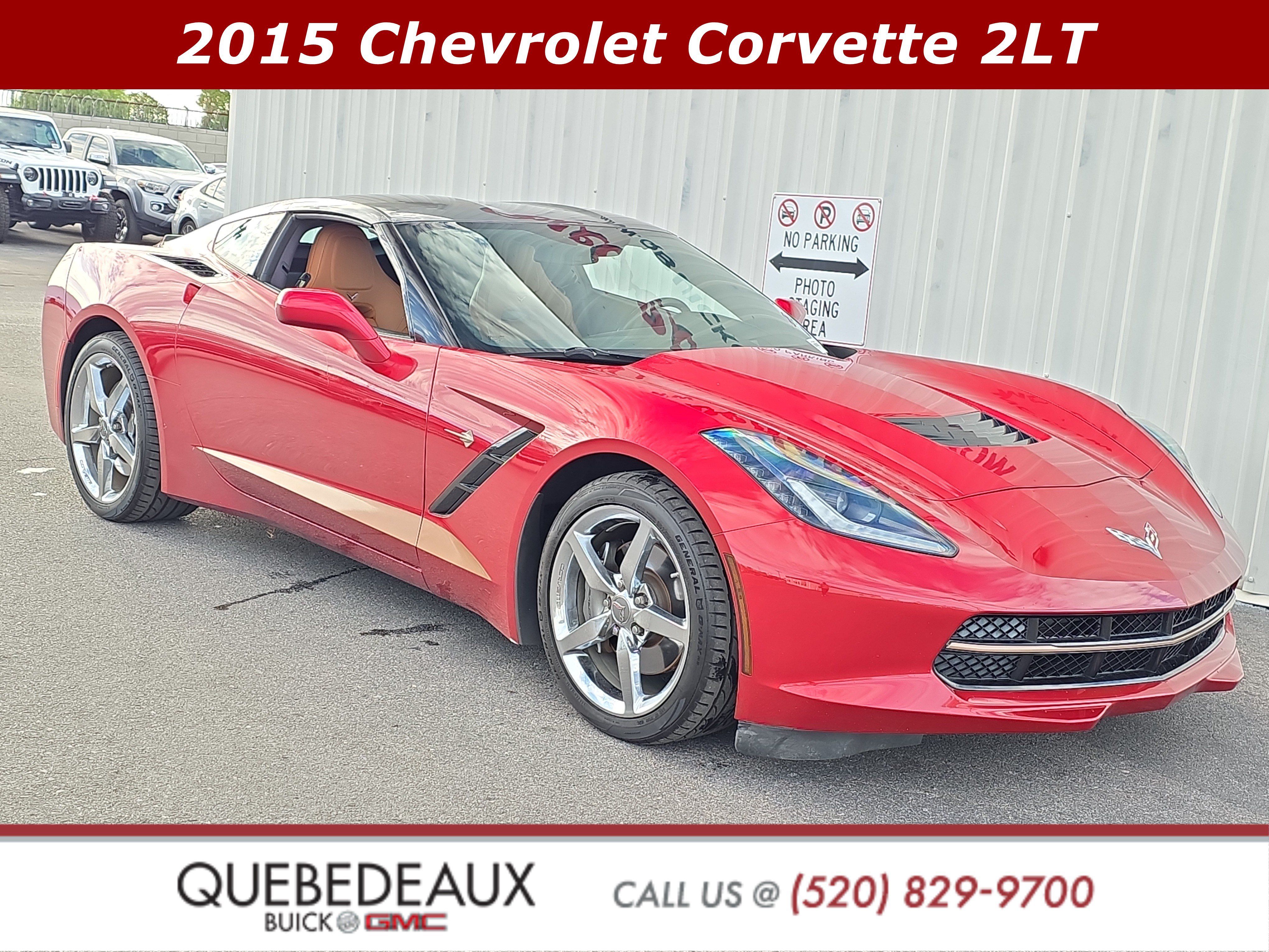 Used 2015 Chevrolet Corvette Stingray Coupe w/ 2LT Preferred Equipment Group RWD image 1