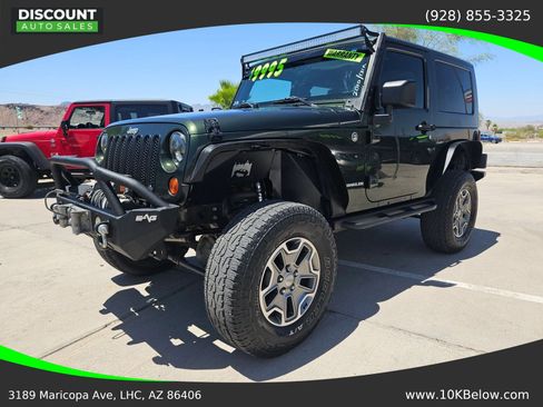 Used 2010 Jeep Wrangler Rubicon w/ PWR Convenience Group AWD/4WD image 3